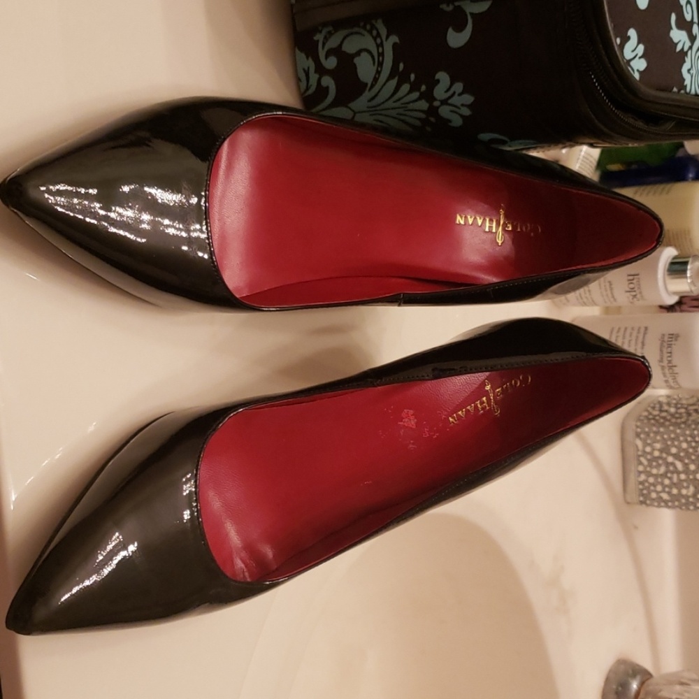 Cole Haan Nike Air Black Patent Pump